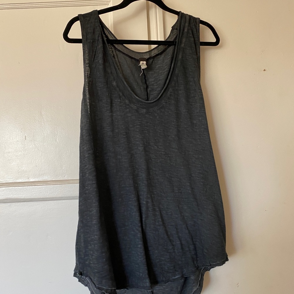 Free People Gray Tank, XL